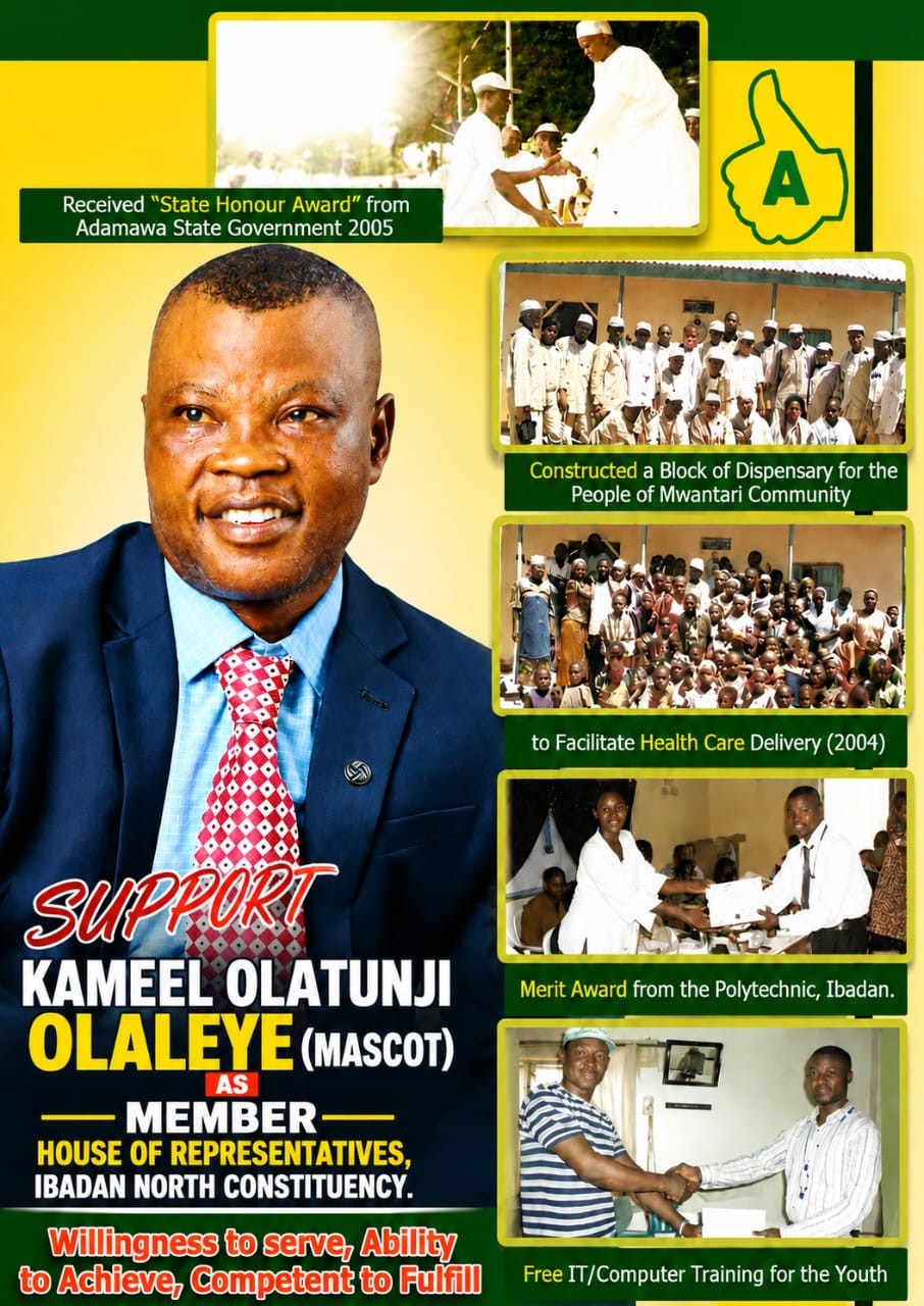 Support Mascot 2027 — Restore Hope for Ibadan North